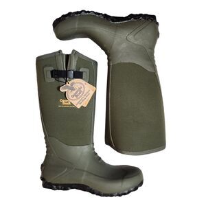 Georgia Boot Men’s 16" Rubber Boots GB00230 Green Waterproof Size 13M